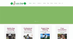 Desktop Screenshot of luckydogsservices.com